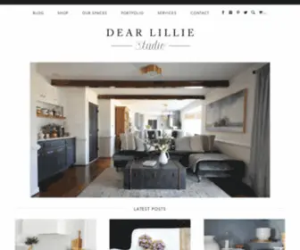 Dearlillie.com(Dear Lillie Studio) Screenshot