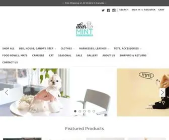 Dearmint.com(Cute Pet Supplies) Screenshot