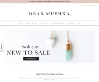 Dearmushka.com(Dear Mushka) Screenshot