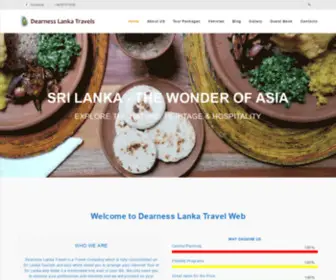 Dearnesslankatravel.com(Travel & Tourism) Screenshot