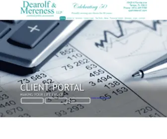 Dearolf.com(Dearolf & Mereness LLP) Screenshot