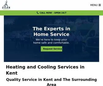 Dearservices.net(Heating and Cooling Kent WA) Screenshot