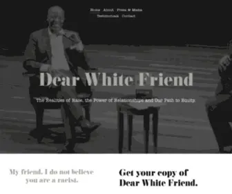 Dearwhitefriend.com(Dearwhitefriend) Screenshot