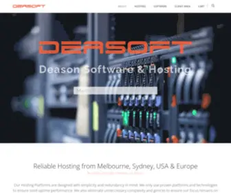 Deasoft.com(DirectAdmin Reseller Hosting Australia) Screenshot