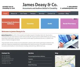 Deasyandco.com(Accountants and Auditors Clonakillty) Screenshot