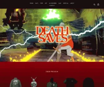 Death-Saves.com(DEATH SAVES) Screenshot