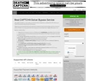 Deathbycaptcha.com(Death by Captcha (DBC)) Screenshot