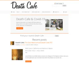 Deathcafe.com(Death Cafe) Screenshot