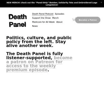 Deathpanel.net(Death Panel Podcast) Screenshot