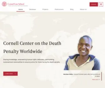 Deathpenaltyworldwide.org(The current law and practice of capital punishment in every country) Screenshot