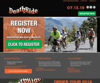 Deathride.com(Death Ride®) Screenshot