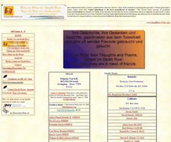 Deathrow-USA.com(Who is Who on Death Row) Screenshot