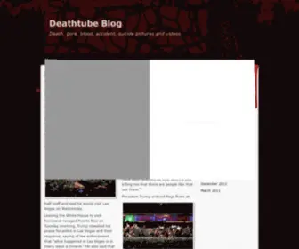 Deathtube.net(Deathtube Blog) Screenshot
