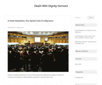 Deathwithdignityvermont.org(Deathwithdignityvermont) Screenshot