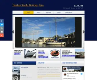 Deatonyachts.com(Deaton Yacht Service Is Now Zimmermann Marine) Screenshot