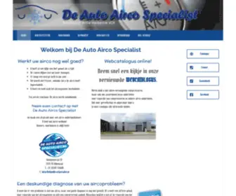 Deautoaircospecialist.nl(Welkom bij) Screenshot