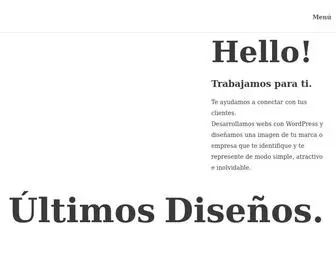 Deazulturquesa.com(Desarrollo Web WordPress y Diseño Gráfico) Screenshot
