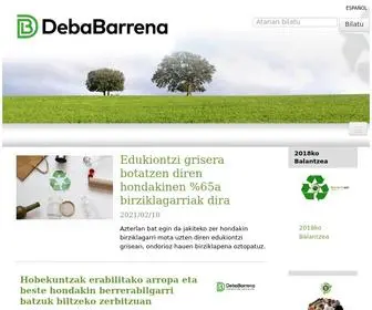 Debabarrena.eus(Debabarrena eskualdeko mankomunitatea) Screenshot