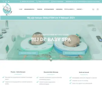 Debabyspa.nl(De Baby Spa) Screenshot