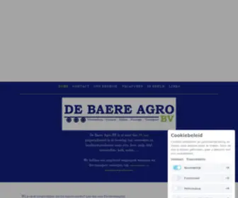 Debaereagro.be(De Baere Agro bv) Screenshot