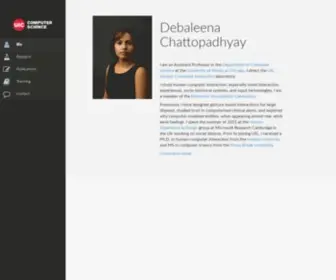 Debaleena.com(Debaleena C) Screenshot