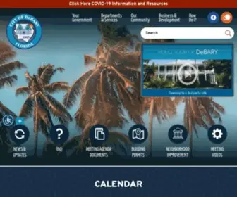 Debary.org(City of DeBary Florida) Screenshot