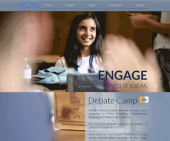 Debatecamp.com(Debate Camp) Screenshot