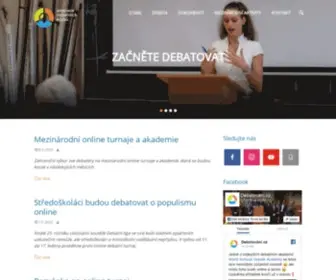 Debatovani.cz(Asociace debatn) Screenshot