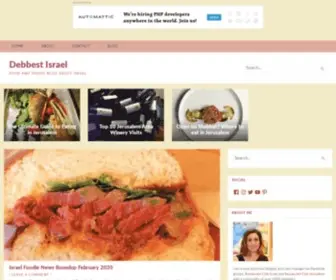 Debbestfood.com(Debbest Israel) Screenshot