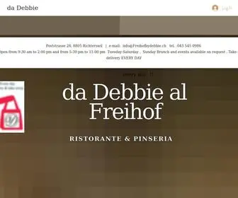 Debbie-Freihof.com(Da Debbie al Freihof) Screenshot