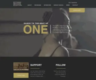 Debbieallendanceacademy.com(The Debbie Allen Dance Academy) Screenshot