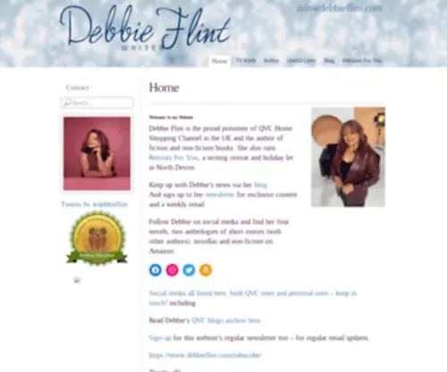 Debbieflint.com(Debbie Flint) Screenshot