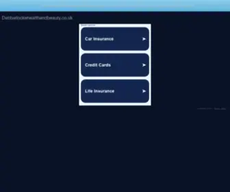 Debbielockehealthandbeauty.co.uk(Debbielockehealthandbeauty) Screenshot