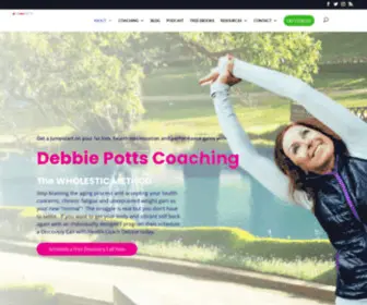Debbiepotts.net(Debbie Potts Coaching) Screenshot