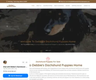 Debbiesdachshundpuppies.com(Debbies Dachshund Puppies) Screenshot