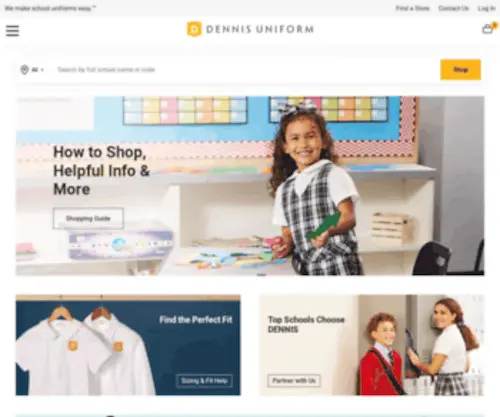 Debbiesschooluniforms.com(The Nation's Leading School Uniform Provider) Screenshot