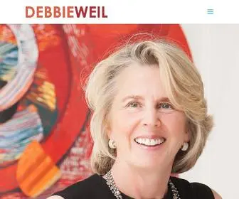 Debbieweil.com(Writer's block help) Screenshot