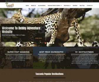 Debbyadventure.com(Our mission) Screenshot