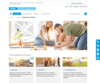 Debeka-Bauwelt.de(Bausparen & Finanzieren) Screenshot