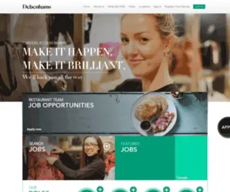 Debenhams-Careers.com(Fashion, Home & Beauty) Screenshot