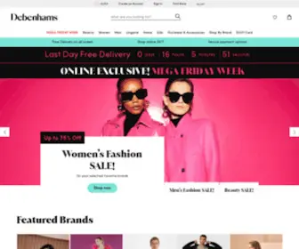 Debenhams.com.kw(Debenhams) Screenshot