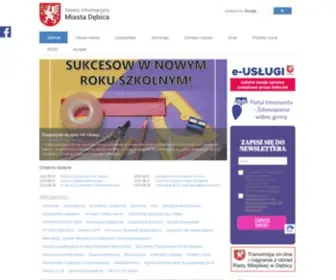 Debica.pl(Serwis informacyjny Miasta Dębica) Screenshot