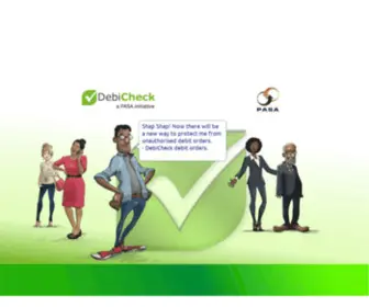 Debicheck.co.za(DebiCheck) Screenshot