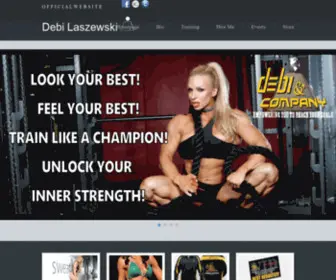 Debilaszewski.net(Official Home of Debi Laszewski) Screenshot