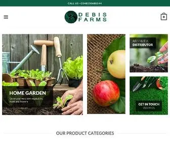 Debisfarms.com(Home Garden) Screenshot