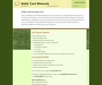 Debitcardnetwork.com(Debit Card Network) Screenshot