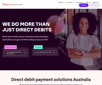 Debitsuccess.com(Direct debit) Screenshot