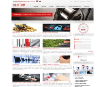 Debitum.eu(Firma windykacyjna) Screenshot