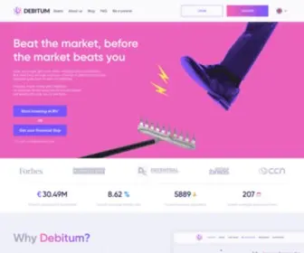 Debitum.network(Global small business financing) Screenshot