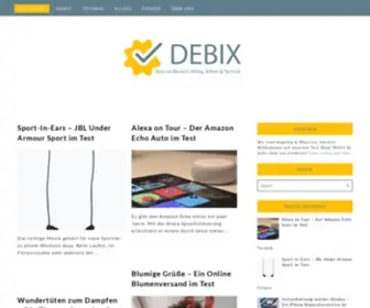 Debix.de(Test's im Bereich Alltag) Screenshot